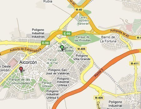 Localizaci&oacute;n de los Castillos