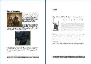 Reglas no oficiales del personaje