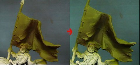 Iluminaci&oacute;n del estandarte